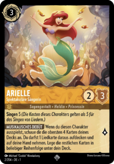 Arielle - Spektakuläre Sängerin