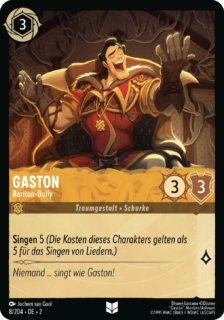 Gaston – Bariton-Bully
