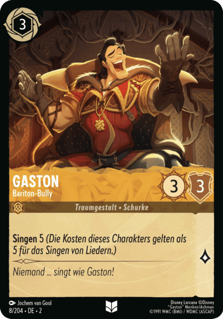 Gaston – Bariton-Bully