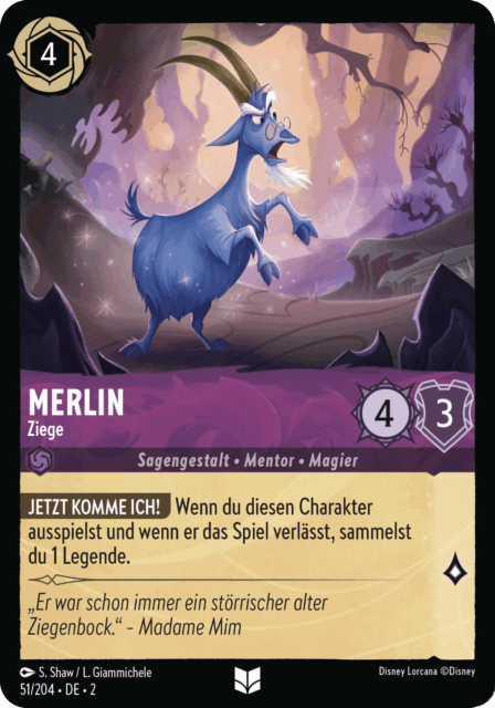 Merlin – Ziege