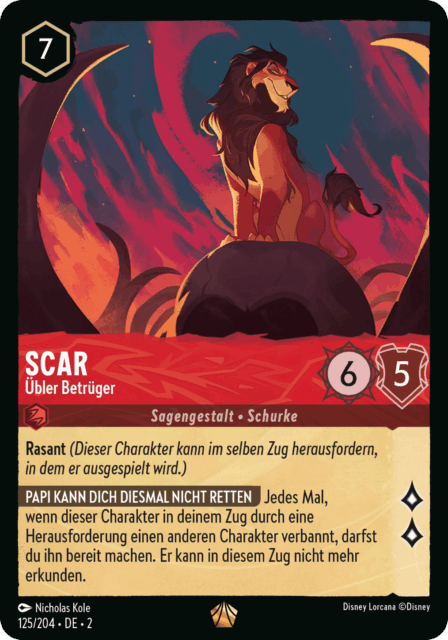 Scar – Übler Betrüger