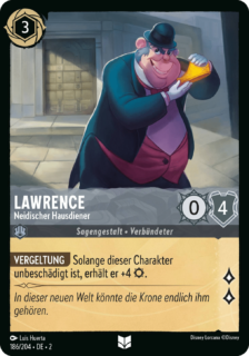Lawrence – Neidischer Hausdiener