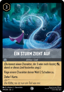 Ein Sturm zieht auf