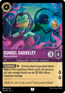 Gundel Gaukeley – Diebische Hexe