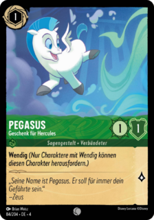 Pegasus – Geschenk für Hercules
