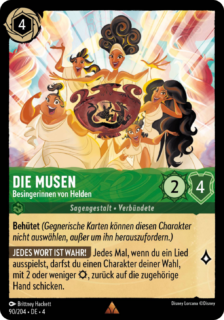 Die Musen – Besingerinnen von Helden