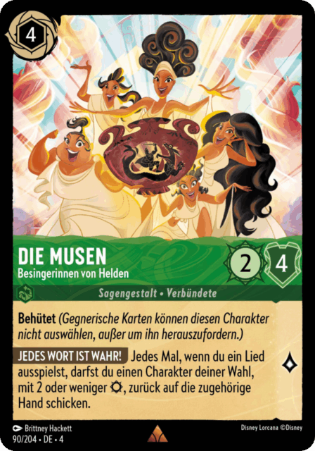 Die Musen – Besingerinnen von Helden
