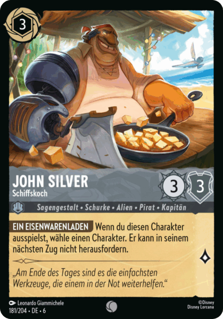 John Silver – Schiffskoch