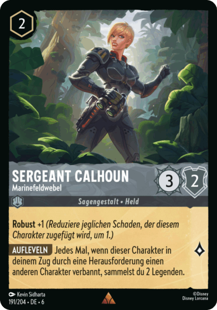 Sergeant Calhoun – Marinefeldwebel