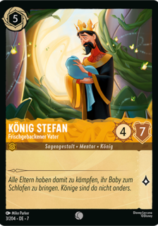 König Stefan – Frischgebackener Vater