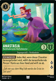 Anastasia – Rechthaberische Stiefschwester