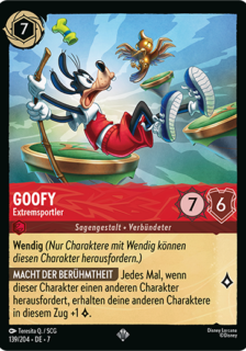 Goofy – Extremsportler
