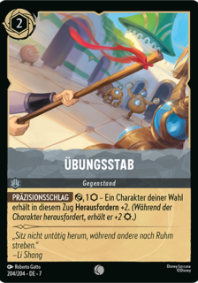 Übungsstab