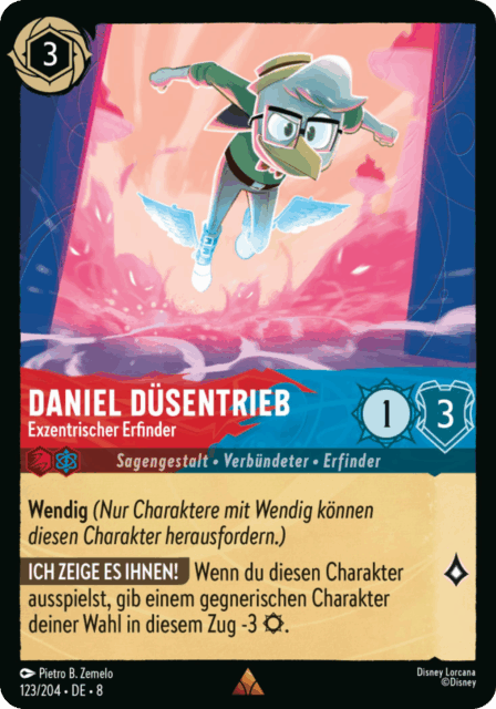 Daniel Düsentrieb – Exzentrischer Erfinder