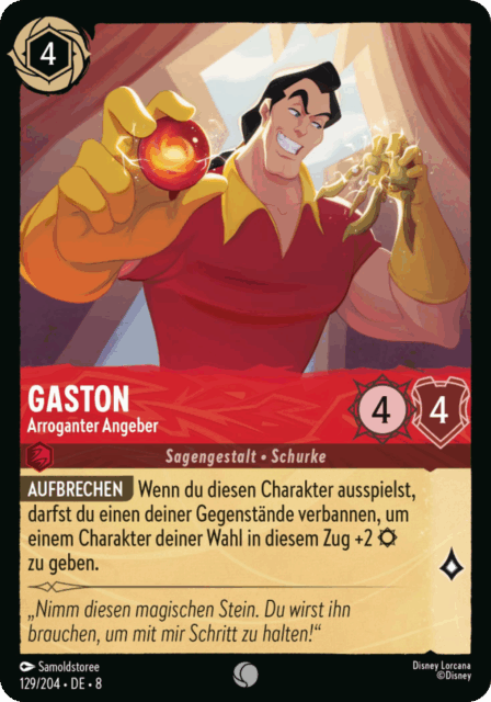 Gaston – Arroganter Angeber