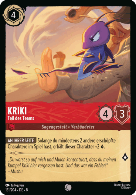 Kriki – Teil des Teams