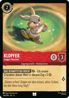 Klopfer – Junges Häschen