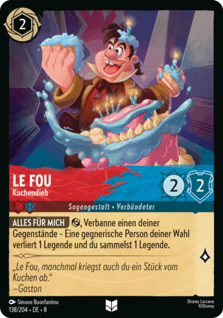 Le Fou – Kuchendieb