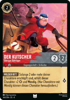 Der Kutscher – Gieriger Betrüger