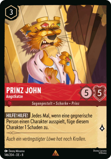 Prinz John – Angstkatze