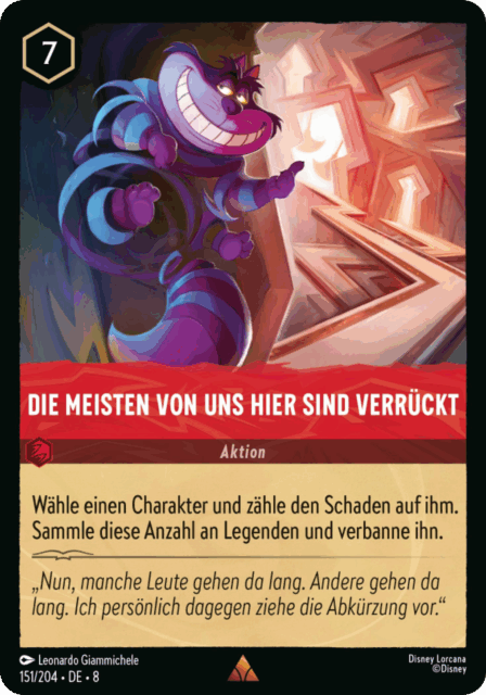 Die meisten von uns hier sind verrückt