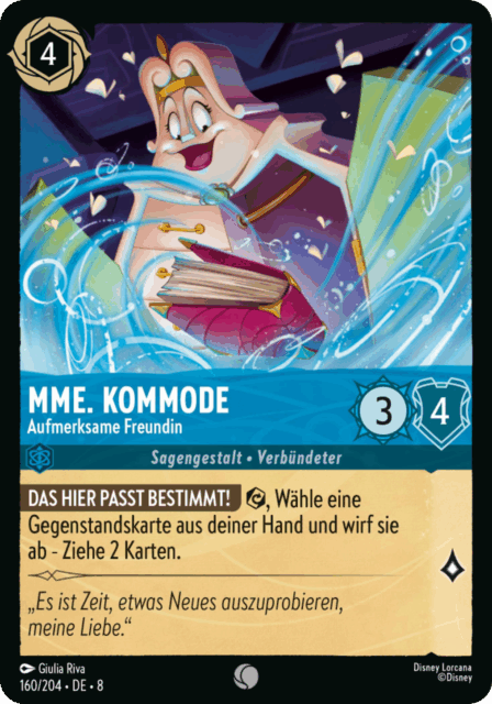 Mme. Kommode – Aufmerksame Freundin