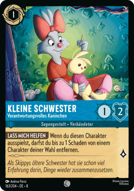 Kleine Schwester – Verantwortungsvolles Kaninchen