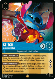Stitch – Experiment 626