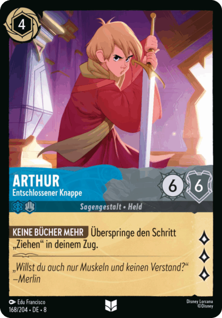 Arthur – Entschlossener Knappe