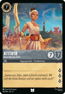 Atitaya – Generalin aus Zahn