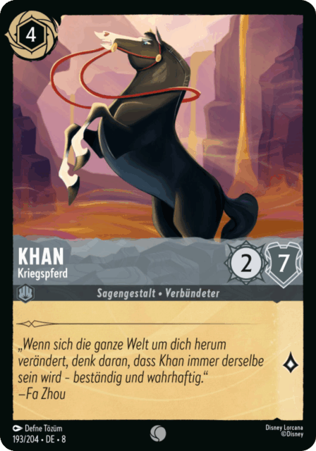 Khan – Kriegspferd